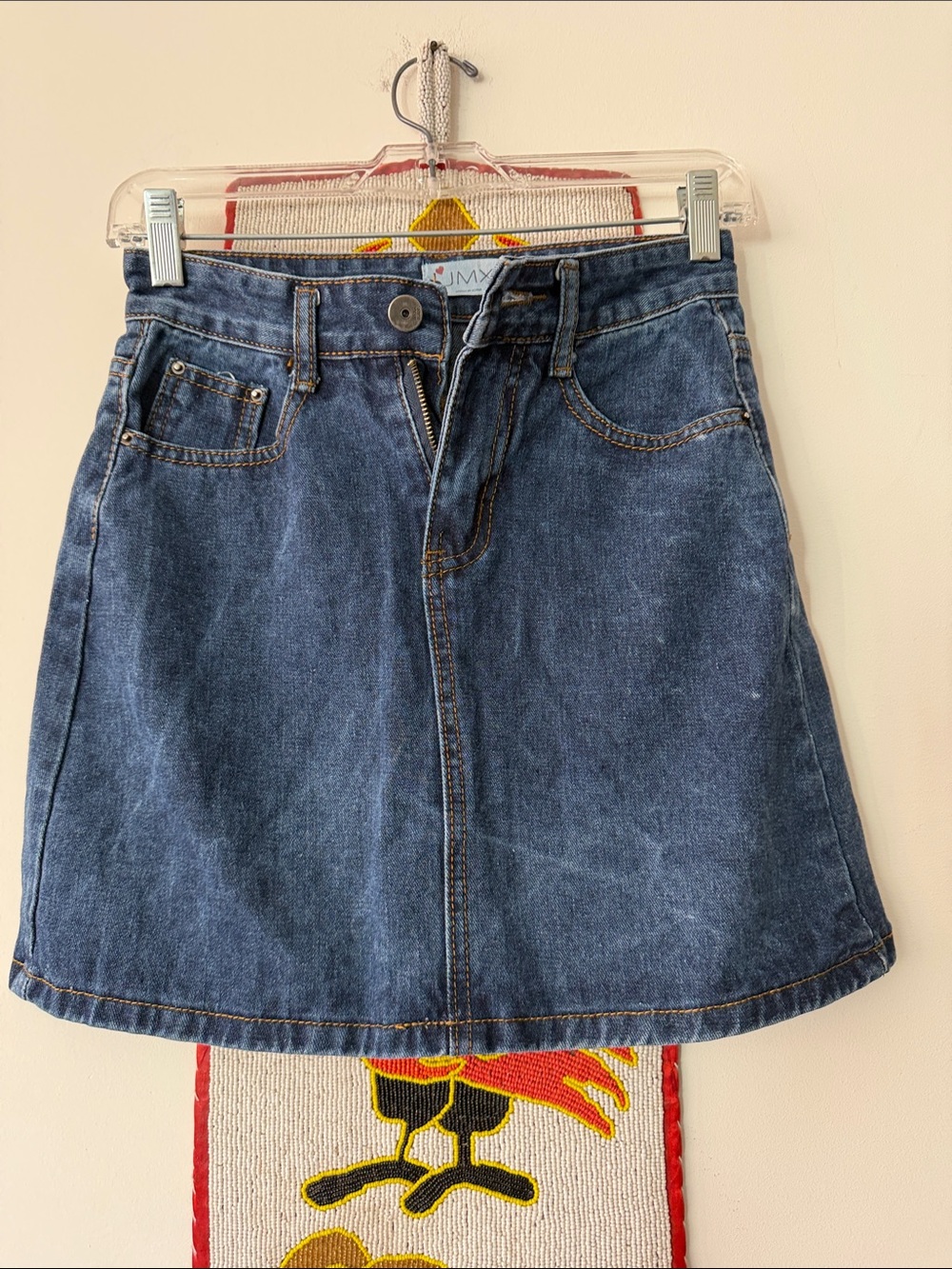“JMX” Jean Skirt
